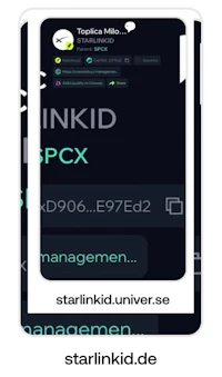 a phone screen with the text starkid universe
